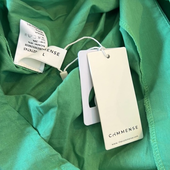 Oversized Linen Tied Two Piece Pants Set - Picture 7 of 7